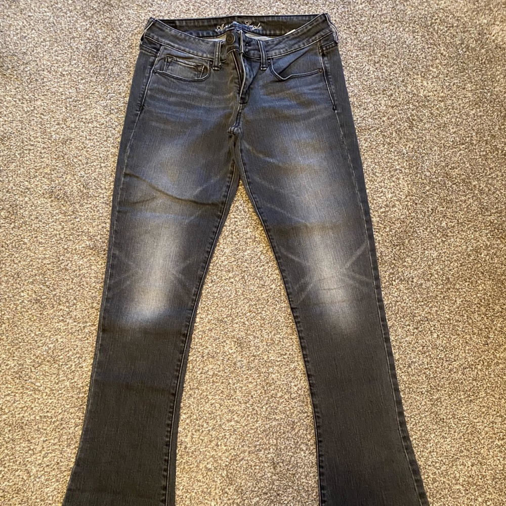 Black Faded Jeans